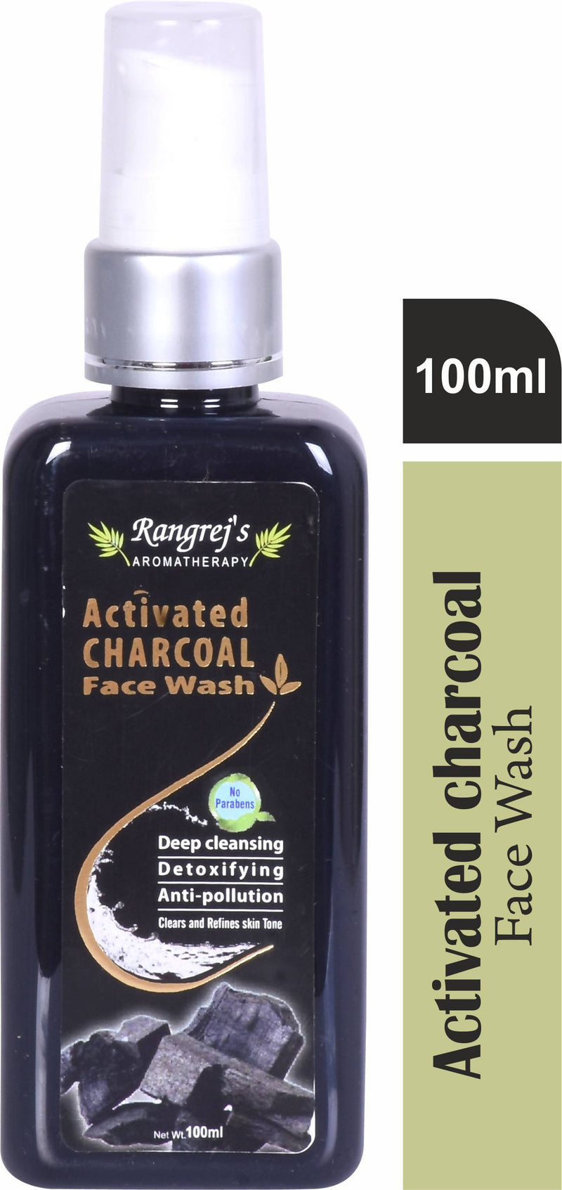 Rangrej's Aromatherapy Activated charcoal face wash