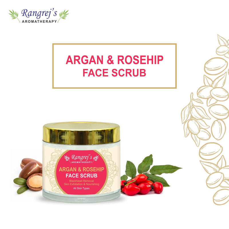 Rangrej's Aromatherapy Argan Rosehip Face Scrub