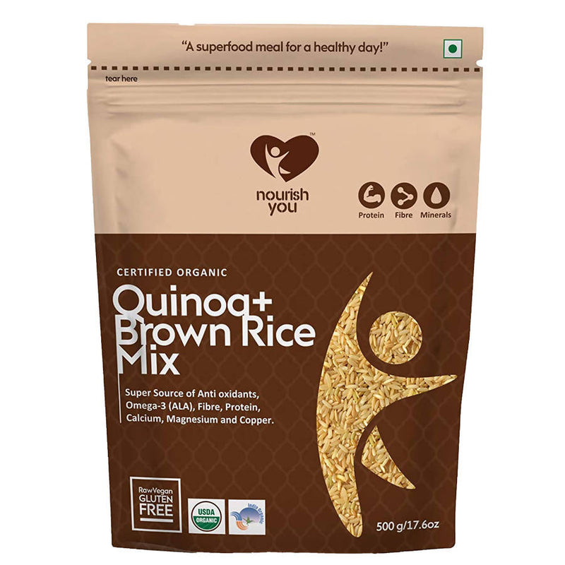 Nourish You Quinoa with Brown Rice Mix, 500g