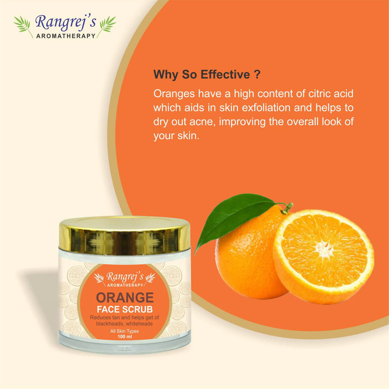 Rangrej's Aromatherapy Orange Face Scrub