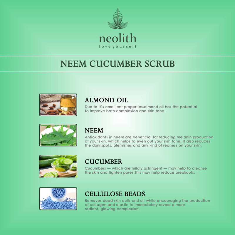 Neolith Neem Cucumber Scrub