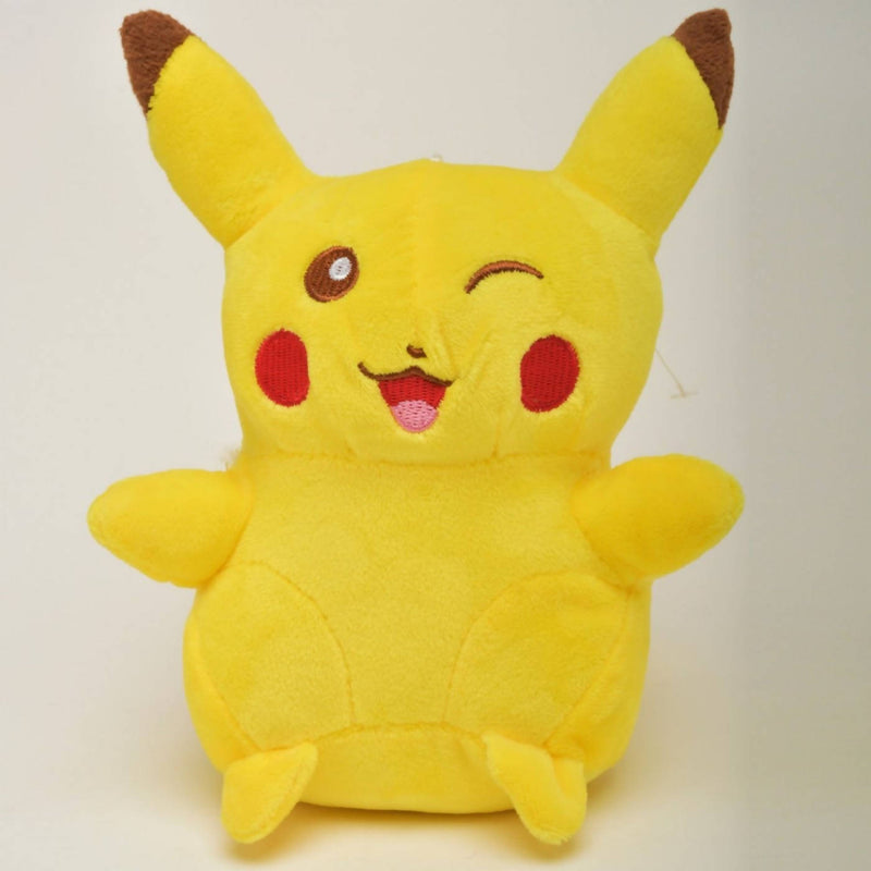 Yellow Pikachu Stuffed Soft Plush Toy for Kids (26cm)