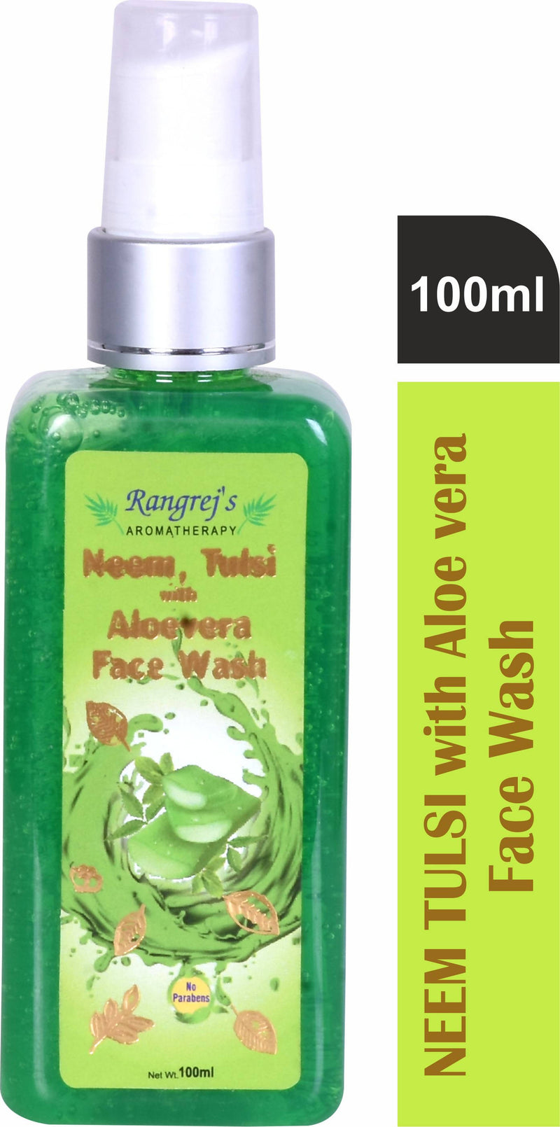 Rangrej's Aromatherapy Neem Tulsi with Aloevera Facewash