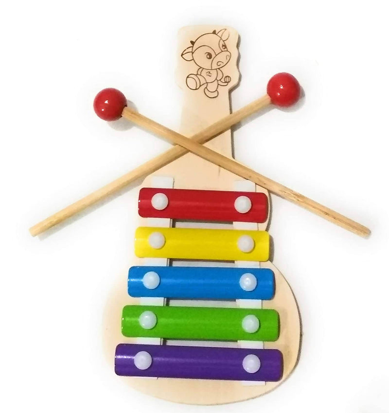 Wooden Guitar Xylophone for Kids