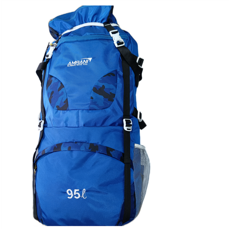 Large 80L Backpack UNISEX Water Proof Mountain Hiking/Trekking/Camping Bag/Backpack - 60 L  (BLUE)