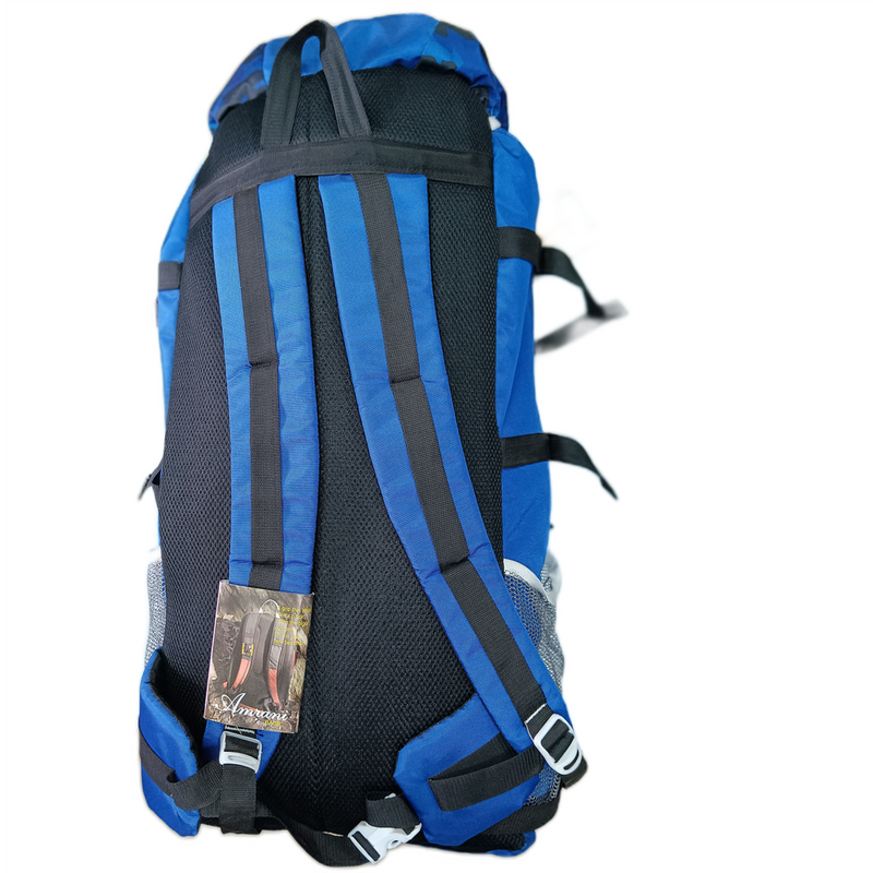 Large 80L Backpack UNISEX Water Proof Mountain Hiking/Trekking/Camping Bag/Backpack - 60 L  (BLUE)