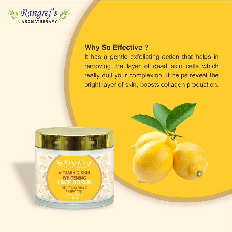 Rangrej's Aromatherapy Vitamin C Whitening Face Scrub