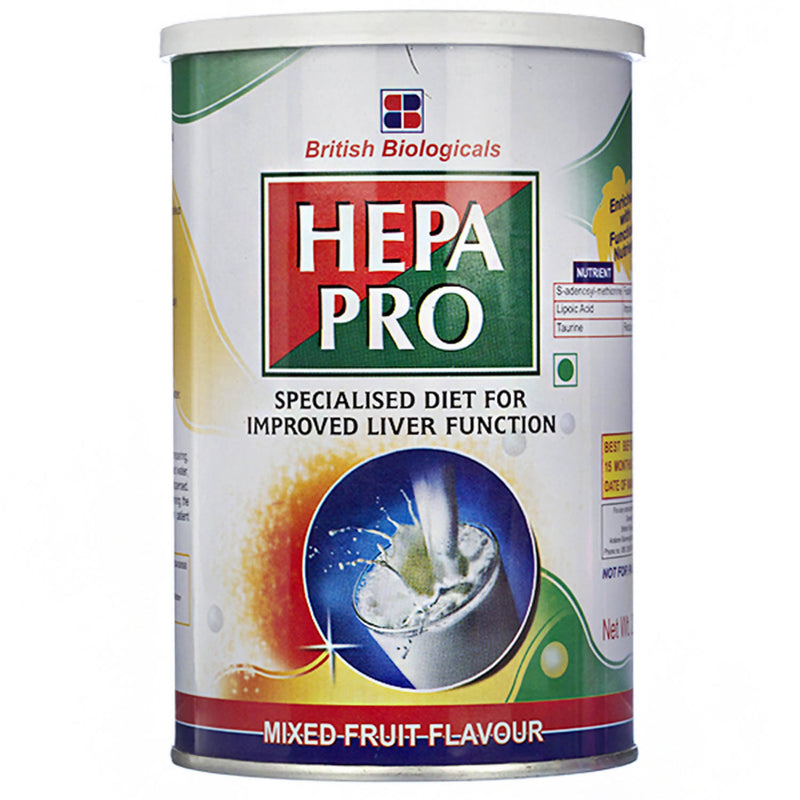 British Biologicals Hepa Pro - Specialized Diet For Liver | Mixed Fruit flavour - 200 g
