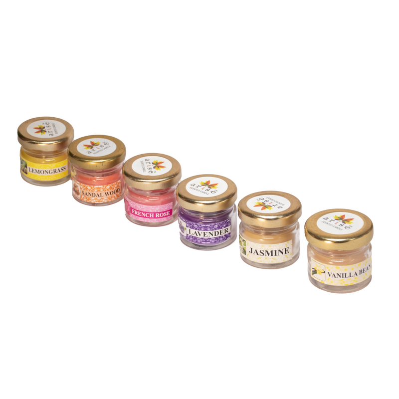 Scented Candles Pack of 6