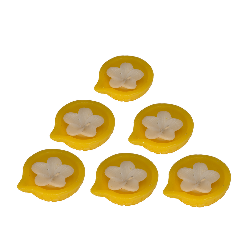 Wax Candles Pack of 6