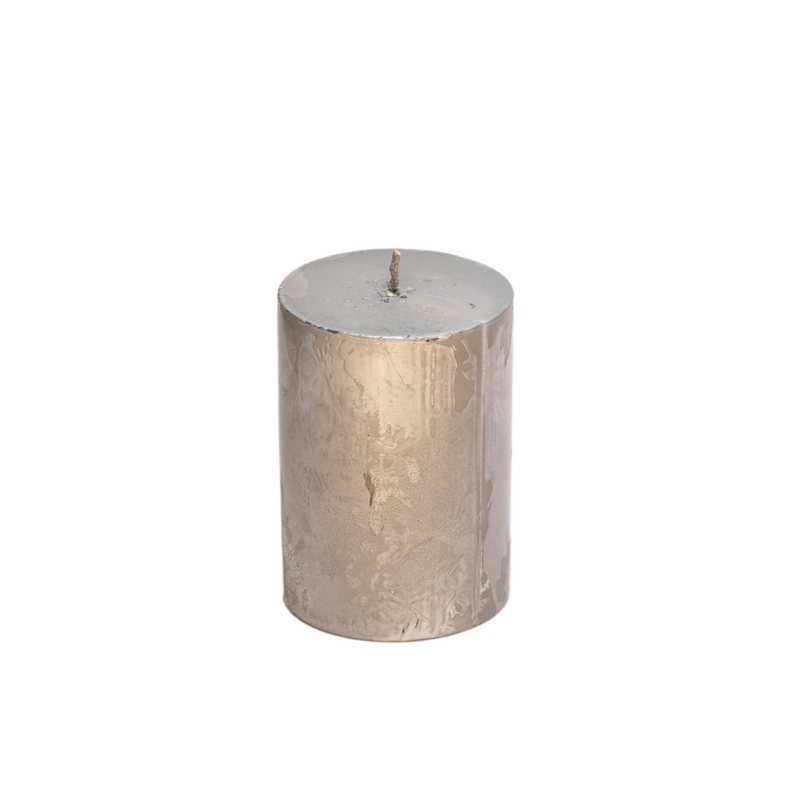 Silver Candle Pillar