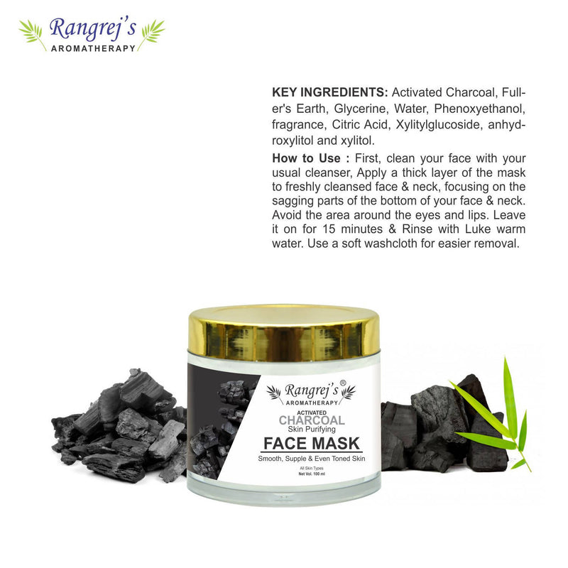 Rangrej's Aromatherapy Charcoal Face Mask