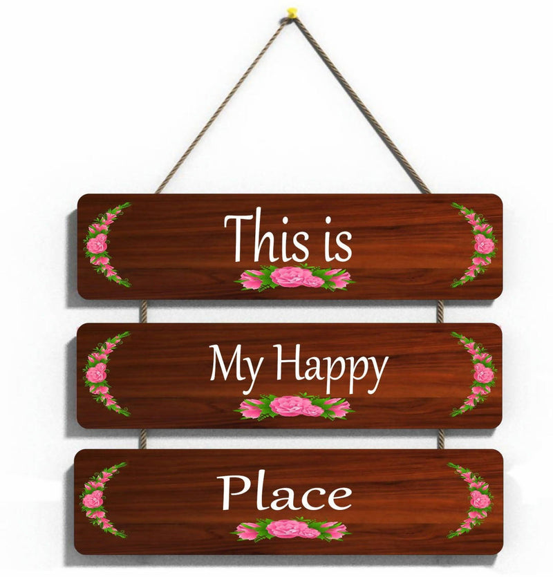 Printed Quote Wall Hanging