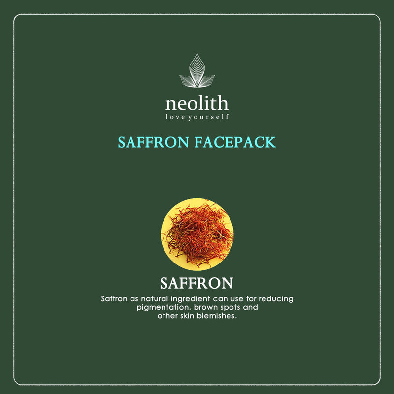 Neolith Saffron Face Pack