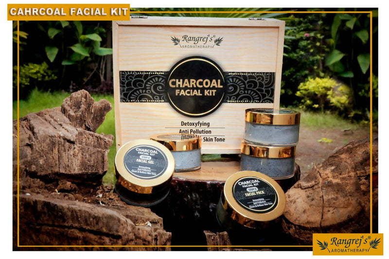 Rangrej's Aromatherapy Charcoal Facial Kit