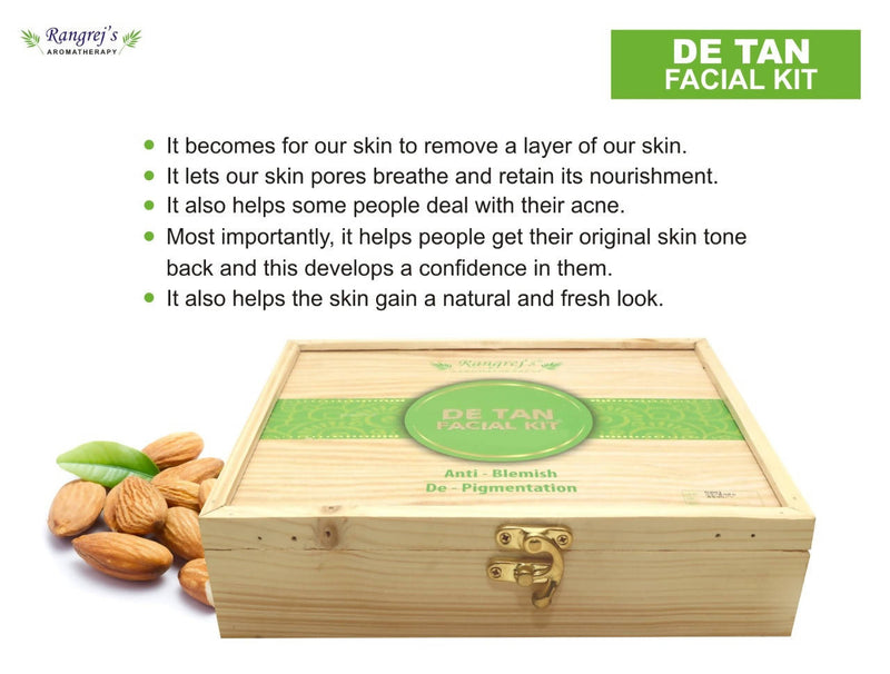 Rangrej's Aromatherapy De Tan Facial Kit