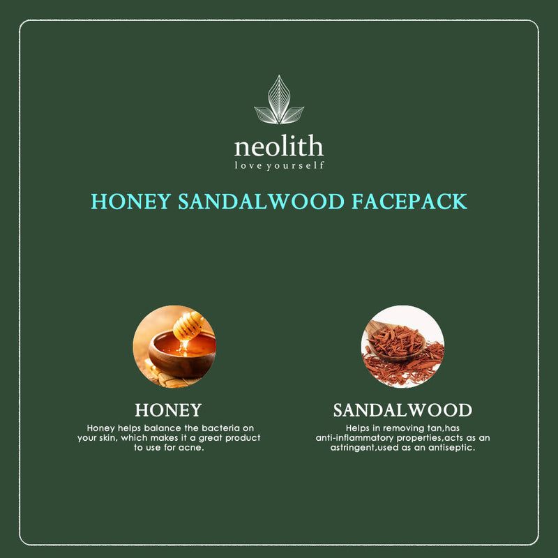 Neolith Honey Sandalwood Face Pack