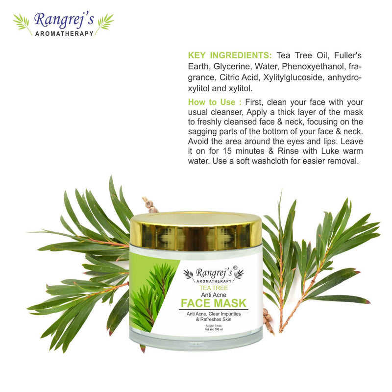 Rangrej's Aromatherapy Anti Acne Face Mask