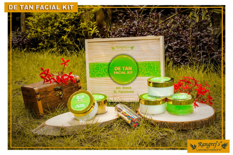 Rangrej's Aromatherapy De Tan Facial Kit