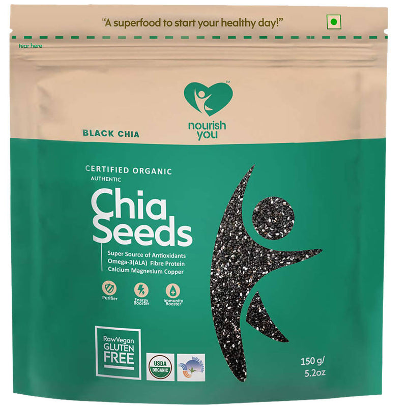 Nourish You Black Chia Seeds