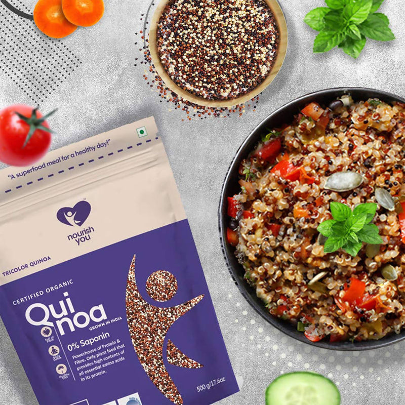 Nourish You Organic Tricolour Quinoa, 500g