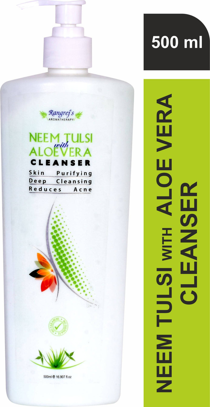 Rangrej's Aromatherapy Neem Tulsi with Aloevera Cleanser
