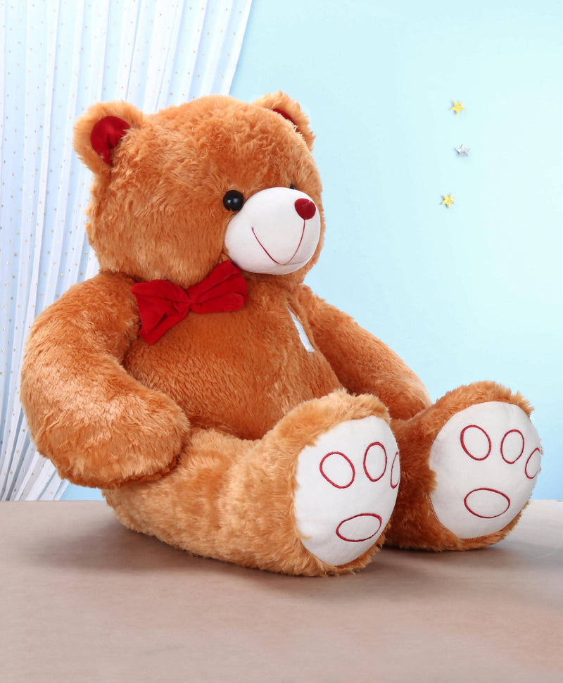 Big Teddy Bear with Bow & Heart Printed-100 CM
