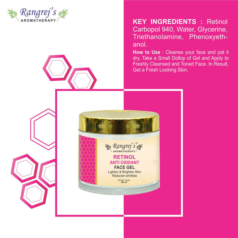 Rangrej's Aromatherapy Ratinol Anti Oxidant Face Gel