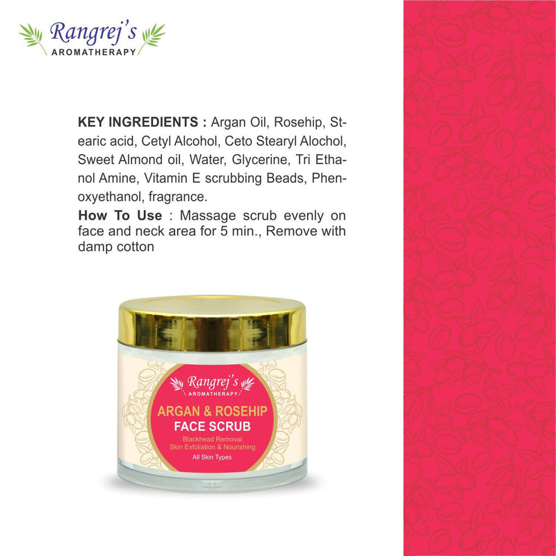 Rangrej's Aromatherapy Argan Rosehip Face Scrub
